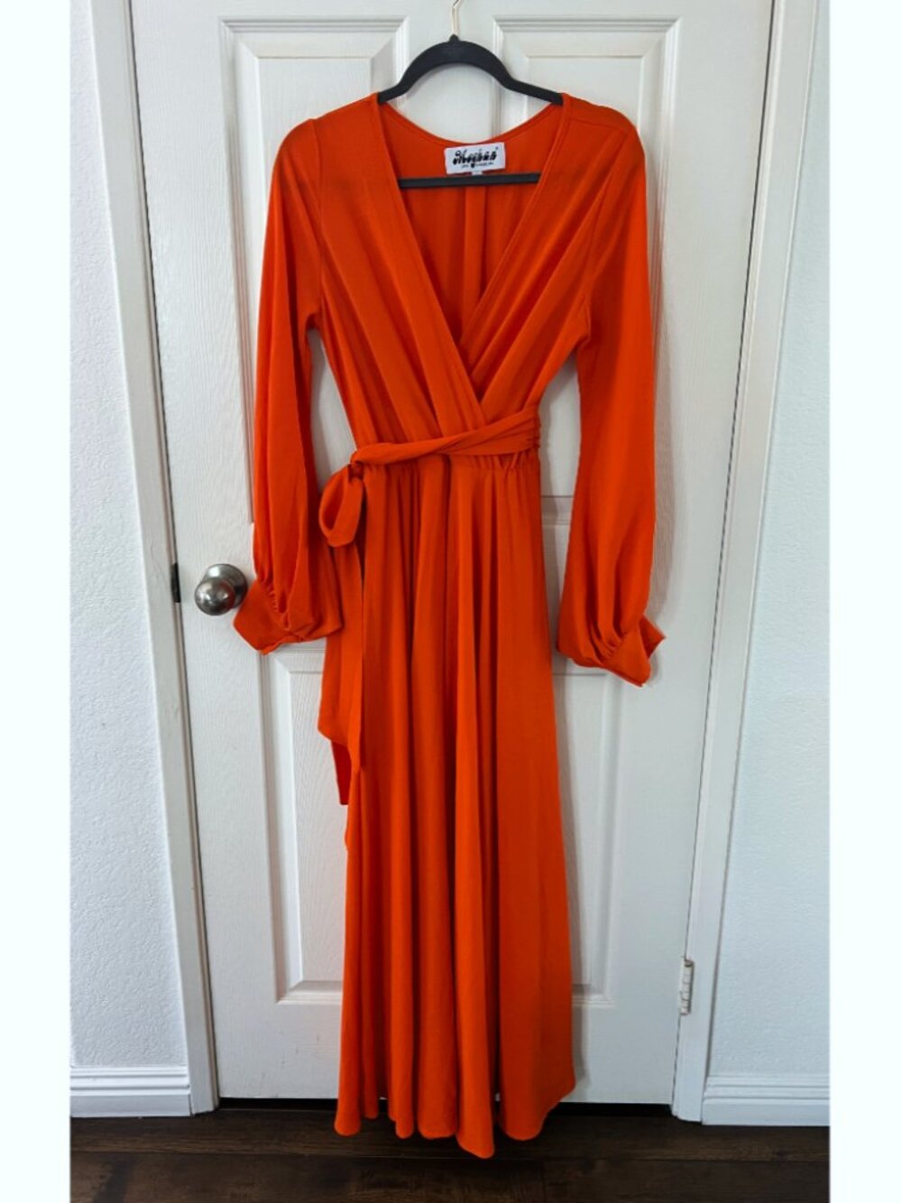 Meghan LA - Lilypad Maxi Dress in Flame